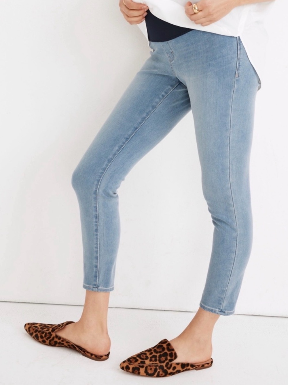 Madewell Maternity Roadtripper Jeggings Skinny Jeans Size 27